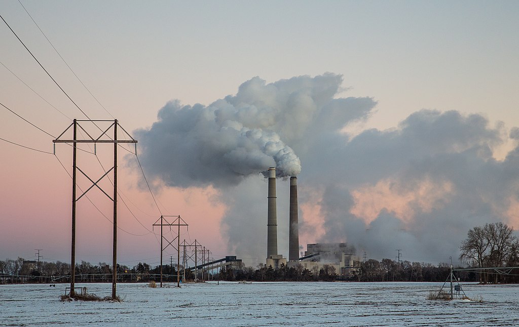 The Sherco coal plant in the US. Image credit: Wikipedia Commons.
