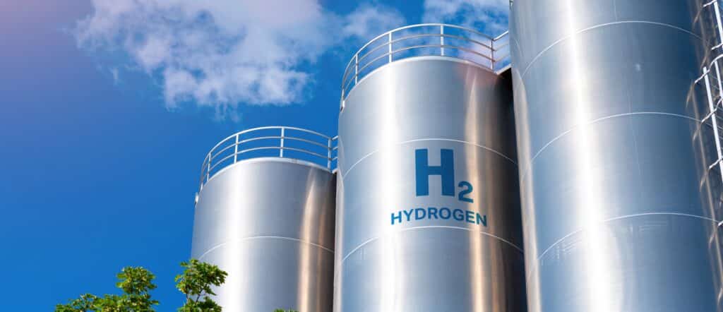 Renewable hydrogen energy production, Shutterstock ID#2169583025